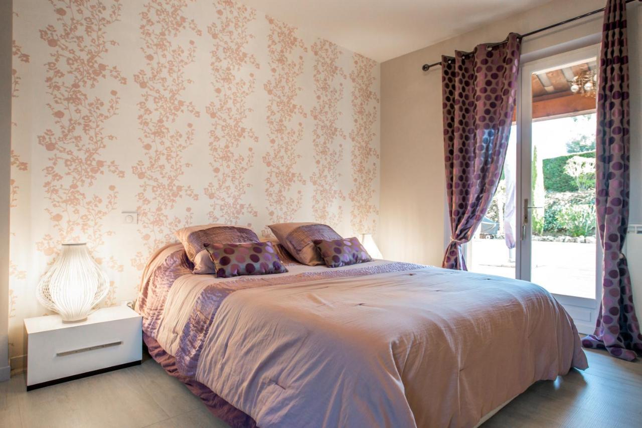 Domaine Les Cigales Bed & Breakfast Mouans-Sartoux Exterior photo